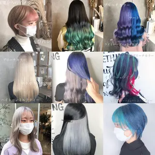 ロング エクステ・髪質改善・ ブリーチ・吉田大介のヘアスタイル