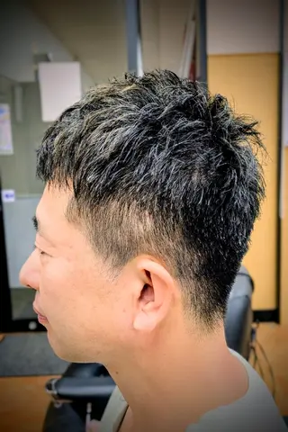 ショート 理容プラーナ長岡堺町店所属・理容プラーナ 福井のヘアスタイル