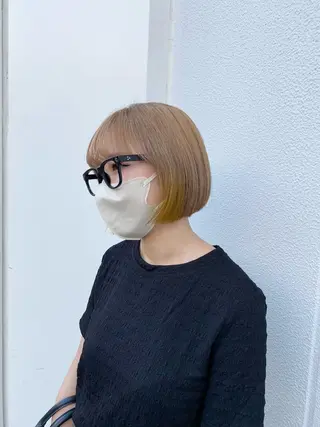 ショート カラー Ray Goto /栄美容院のヘアスタイル