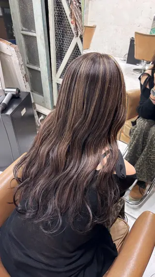 カラー ブリーチෆ‪髪質改善 🎀ོ白岩亜実🎀ོのヘアスタイル