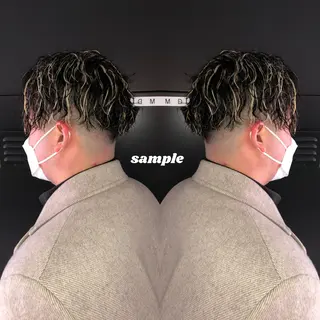 カラー パーマ メンズ Richromatic所属・M Jのヘアスタイル