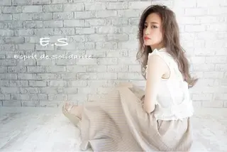 ロング カラー HAIR E.S所属・藤井 章太のヘアスタイル
