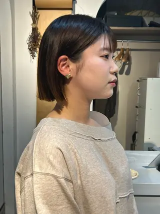 ショート 鳥海 海のヘアスタイル