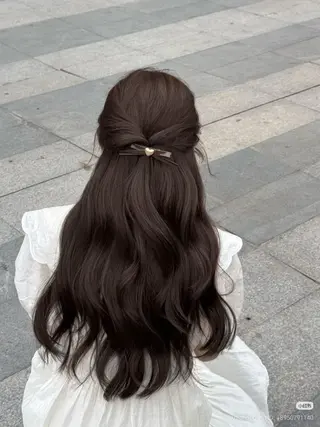 ロング 🤍上品韓国ガーリー 🤍ひとみ🤍のヘアスタイル