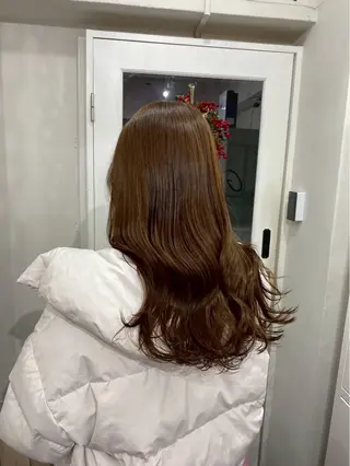 ロング 🪼モモカ/デザイン ハイトーン🪼⟡.·のヘアスタイル