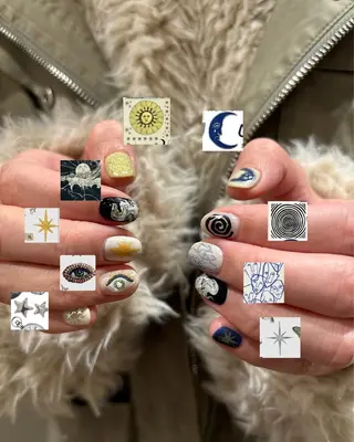 ネイル hinako /個性派ニュアンスのネイルデザイン