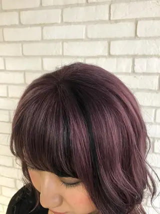 ミディアム カラー パーマ ヘアアレンジ メンズ キッズ ネイル マツエク・マツパ 新宿/髪質改善/ 美髪矯正✨浅江通友のヘアスタイル