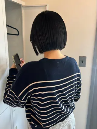 ショート 淺井 捺央のヘアスタイル