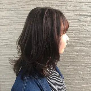 ミディアム カラー 4-rest garden （フォーレストガーデン）所属・金井 直樹のヘアスタイル