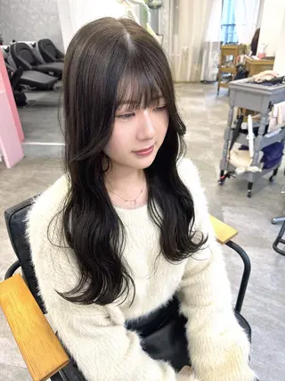 ロング カラー 梅田/美髪カラー/ ガーリー🎀/Noeのヘアスタイル