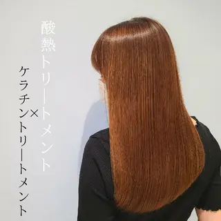 セミロング Ash 店長　山下達也のヘアスタイル