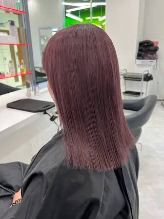 ミディアム カラー パーマ ヘアアレンジ メンズ キッズ ネイル マツエク・マツパ アイブロウ 💕トレンドうる艶髪 💕TUNE銀座のヘアスタイル