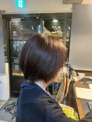 カラー 松原 樹里のヘアスタイル