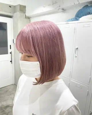 ショート カラー デザインカラーとハイ トーン/HIROKIのヘアスタイル