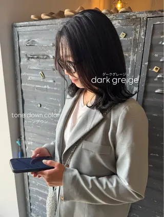 カラー 渡邊 里彩のヘアスタイル