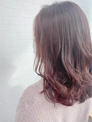 セミロング カラー GRANLUSSO 〜グランルッソ駅前店所属・木口 嘉美のヘアスタイル