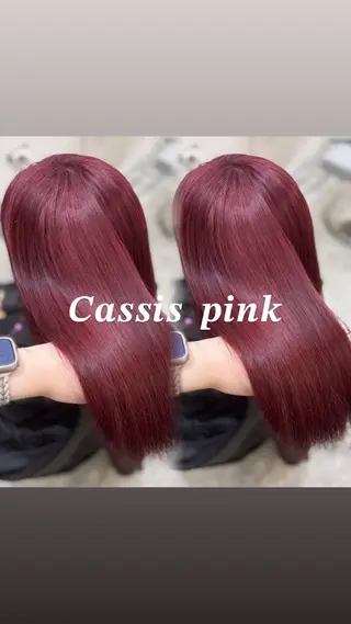 ロング カラー yurina🩰新宿 艶カラー・アレンジのヘアスタイル