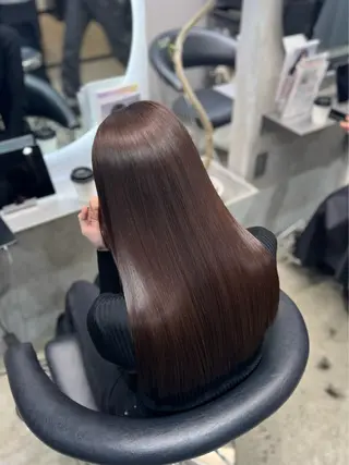 ロング カラー etora 渋谷所属・ワンホンヘア🇨🇳 髪質改善/itaruのヘアスタイル