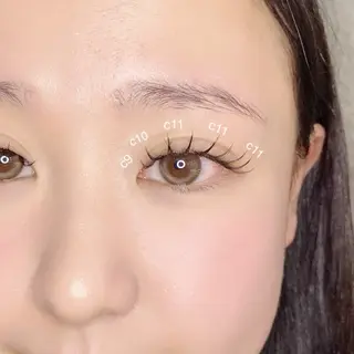 マツエク・マツパ LITMUS HAIR SALON所属・末吉 結衣のマツエク・マツパデザイン