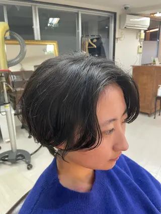 ショート パーマ moon所属・高橋 美砂子のヘアスタイル
