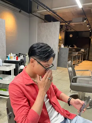 ショート メンズ 山本 莉人のヘアスタイル