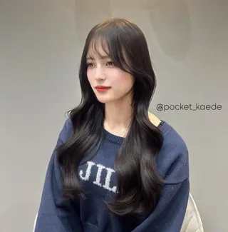 カラー 🤍韓国ヘア/ 楓🤍のヘアスタイル