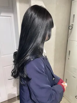 ロング カラー ナチュラル透明感🌱 小山美樹子のヘアスタイル