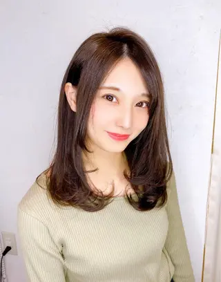セミロング カラー C'BON hair salon neaf所属・滝口 和城のヘアスタイル