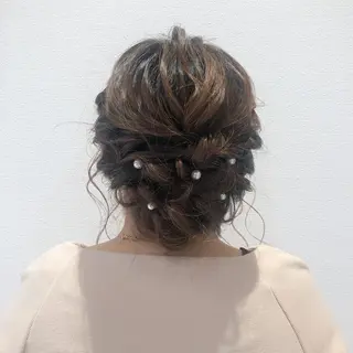 セミロング ヘアアレンジ en .の眉毛・アイブロウイメージ