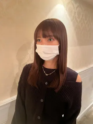 セミロング NAO🌿似合わせ トレンドhairのヘアスタイル