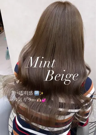 ロング 🎀Ami/新宿/ 透明感・艶カラー🎀のヘアスタイル