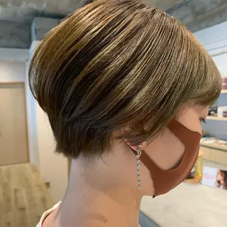 ショート 西岡 優太のヘアスタイル