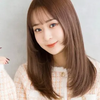 セミロング チカホ7番出口目の前 tocca札幌のヘアスタイル