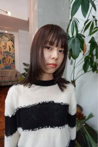 ミディアム カラー Apero/ 🎀madoka🎀のヘアスタイル