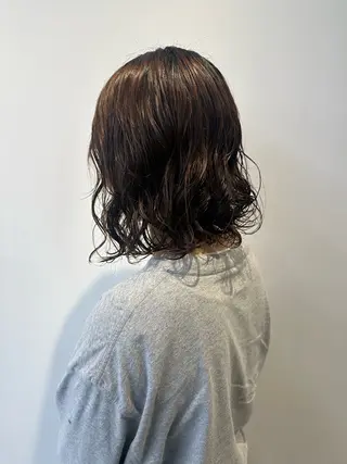 ミディアム パーマ 【sica】 nanaのヘアスタイル