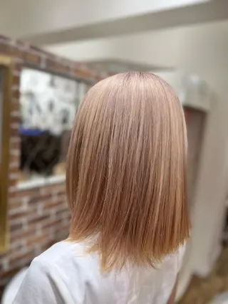 ミディアム カラー 🌈野間 声良🌈のヘアスタイル