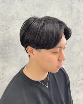 ショート パーマ メンズ maino /ブリーチカラー🩰のヘアスタイル