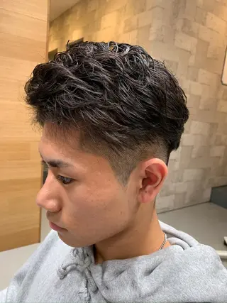 メンズ 大木 華のヘアスタイル