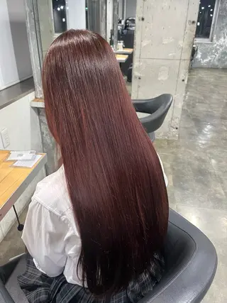 カラー 🥀艶髪/垢抜け/ 暖色ヘア Yuu🥀のヘアスタイル