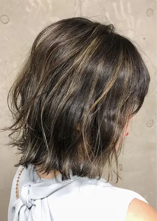 ショート カラー 【t.a.g（タグ）】所属・ノンダメージ髪質改善 カラー💎/KURAのヘアスタイル