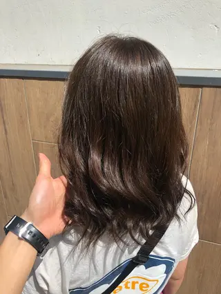 ミディアム カラー 💎エクステ専門店 BIZE梅田🇰🇷のヘアスタイル