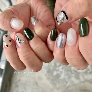 ネイル seaweed nailのネイルデザイン