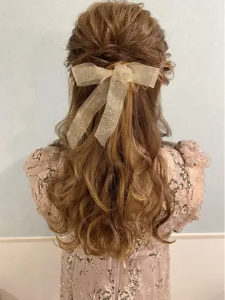 ロング ヘアアレンジ セットサロン      ラフテル所属・大阪/ヘアアレンジ /似合わせset💐のヘアスタイル