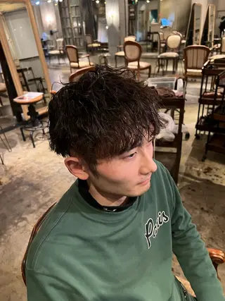 メンズ サンティエ都通店所属・永山 萌文のヘアスタイル