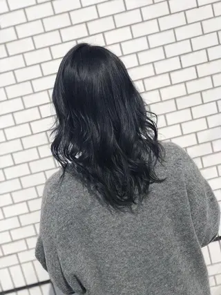 ミディアム juve. 別府のヘアスタイル