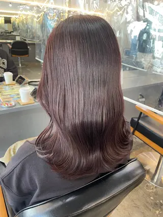 セミロング 🤍韓国ヘア🇰🇷 タバタサオリ🤍のヘアスタイル