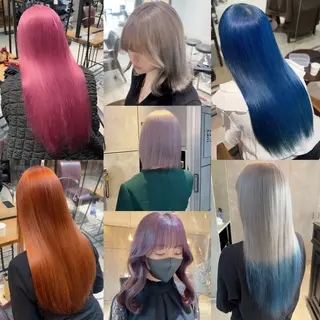 ロング カラー Lani5710所属・🎀ハイトーン・艶 カラー HANA🎀のヘアスタイル