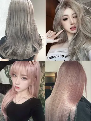 ロング カラー 🫧 栄ハイトーン Yasuyo🫧のヘアスタイル