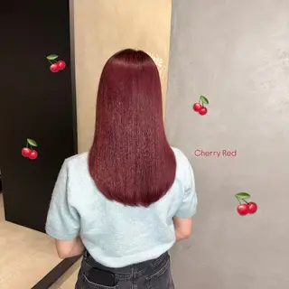 カラー offwhite Nano🪩🧡のヘアスタイル