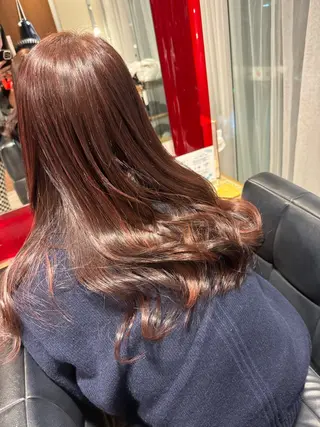 ロング カラー 米山 璃奈のヘアスタイル